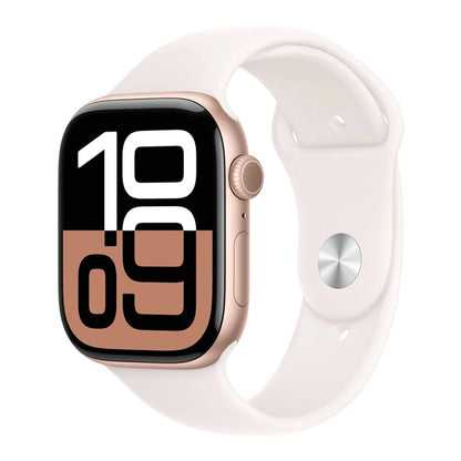 Watch Series 10 GPS Smartwatch with Aluminium Case with Sport Band Water Resistant Always-On Retina Display
