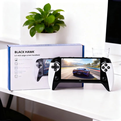Portable Retro Game Console X9, 5.5 Inch Large Screen, Supports Eight Emulators, Perfect Gift for Day, Father'S Day, Christmas