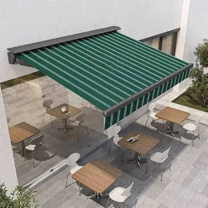 Z Electric Balcony Retractable Pergola Gazebos Awning Aluminum Tents Alloy Outdoor Eaves Rainproof Courtyard Tent Villa Sunshade