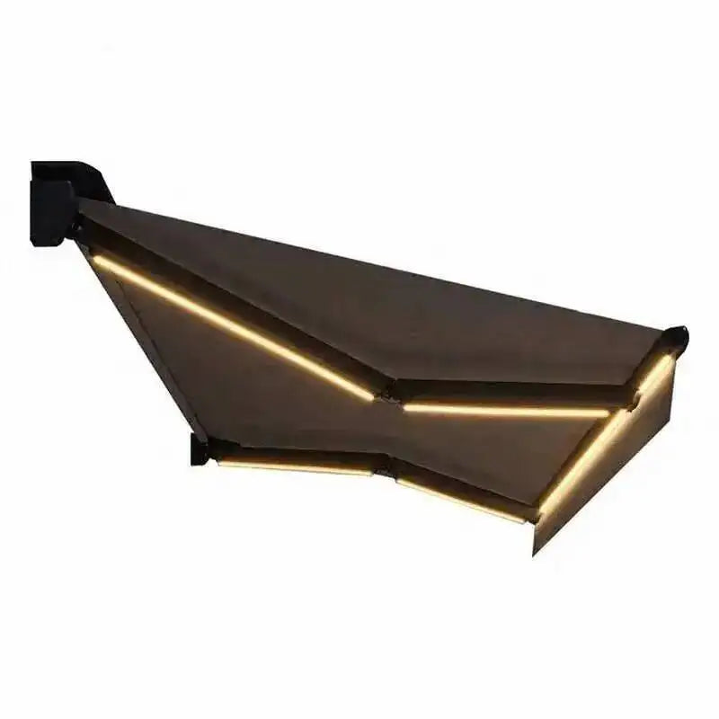 Z Electric Balcony Retractable Pergola Gazebos Awning Aluminum Tents Alloy Outdoor Eaves Rainproof Courtyard Tent Villa Sunshade
