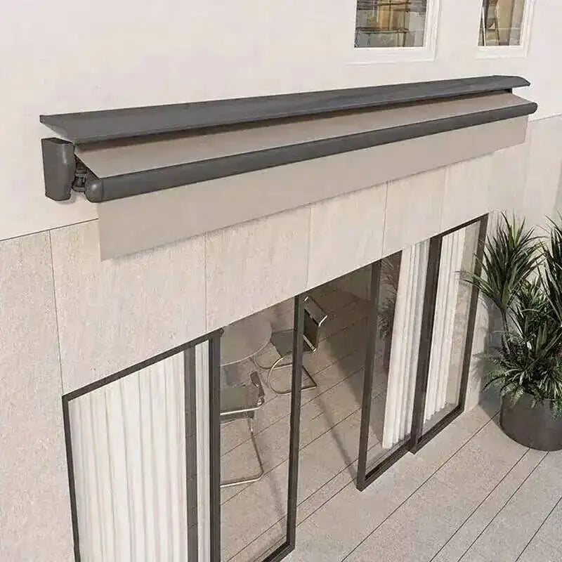 Z Electric Balcony Retractable Pergola Gazebos Awning Aluminum Tents Alloy Outdoor Eaves Rainproof Courtyard Tent Villa Sunshade