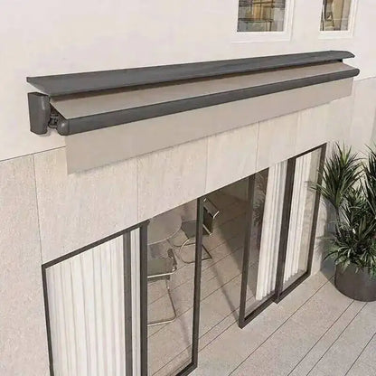 Z Electric Balcony Retractable Pergola Gazebos Awning Aluminum Tents Alloy Outdoor Eaves Rainproof Courtyard Tent Villa Sunshade