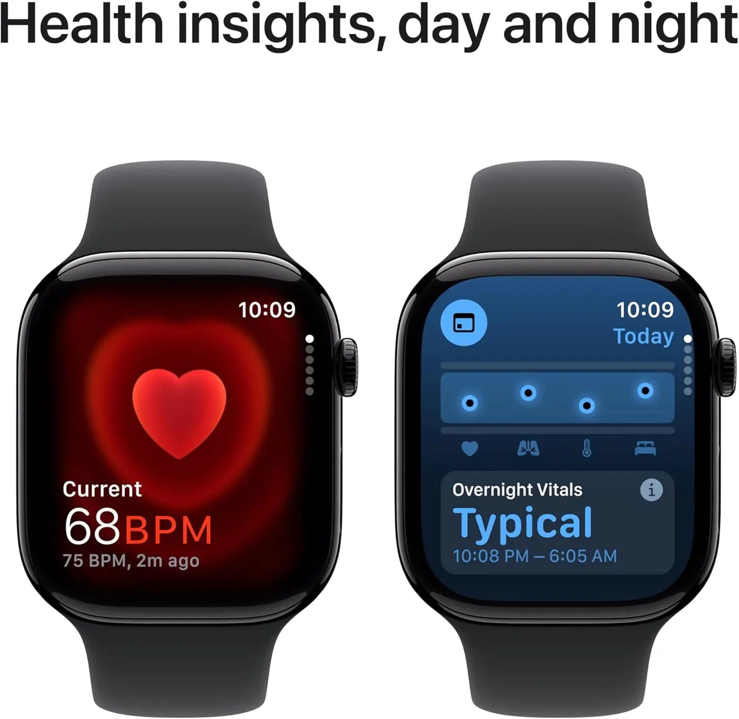 Watch Series 10 GPS Smartwatch with Aluminium Case with Sport Band Water Resistant Always-On Retina Display