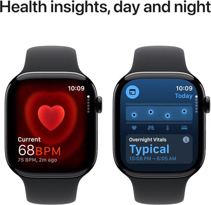 Watch Series 10 GPS Smartwatch with Aluminium Case with Sport Band Water Resistant Always-On Retina Display